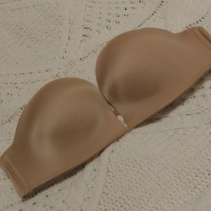 Nude/Tan Strapless Push-Up Bra